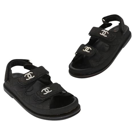 sandali di corda chanel|Chanel sandals cc logo.